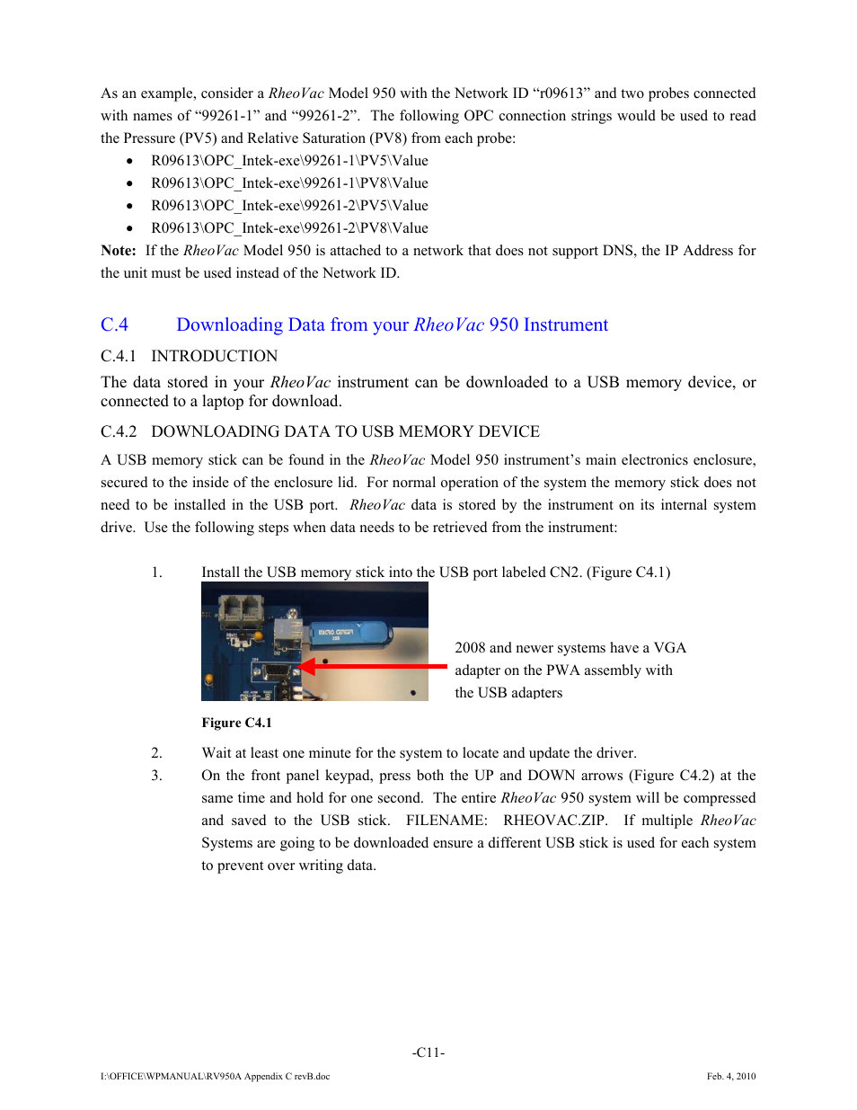 Intek RheoVac 950A User Manual | Page 48 / 49