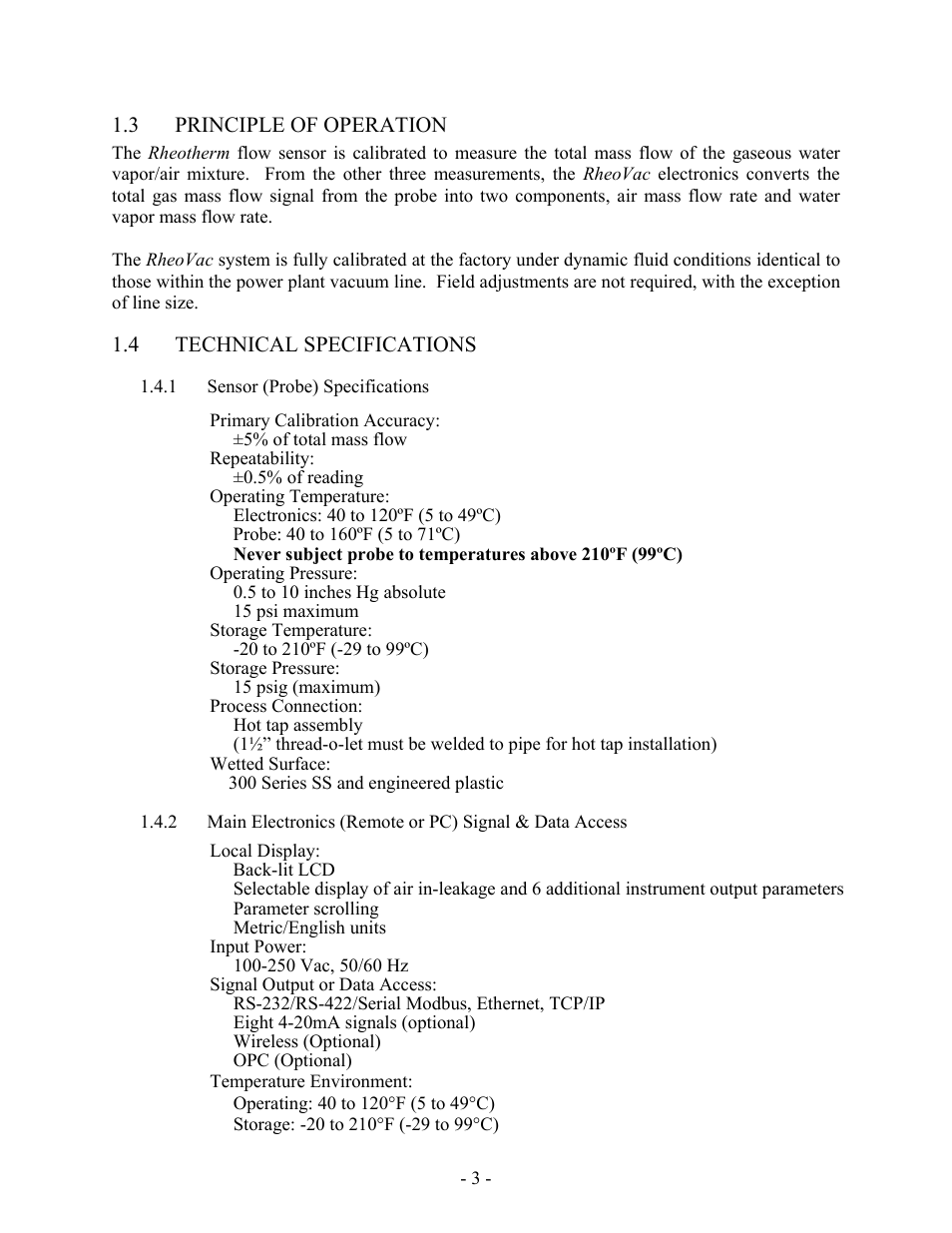 Intek RheoVac 950A User Manual | Page 5 / 49