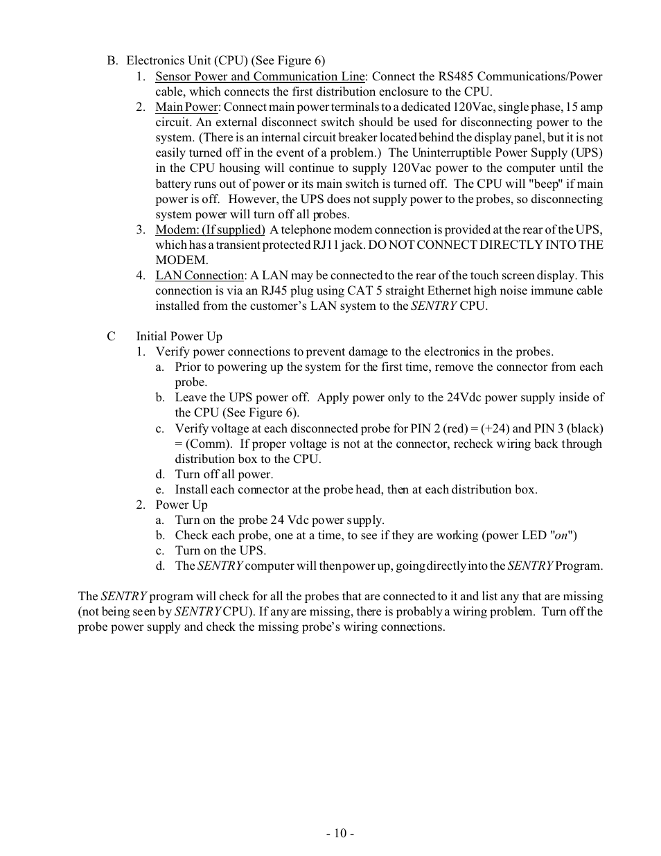 Intek RheoVac SENTRY User Manual | Page 12 / 27