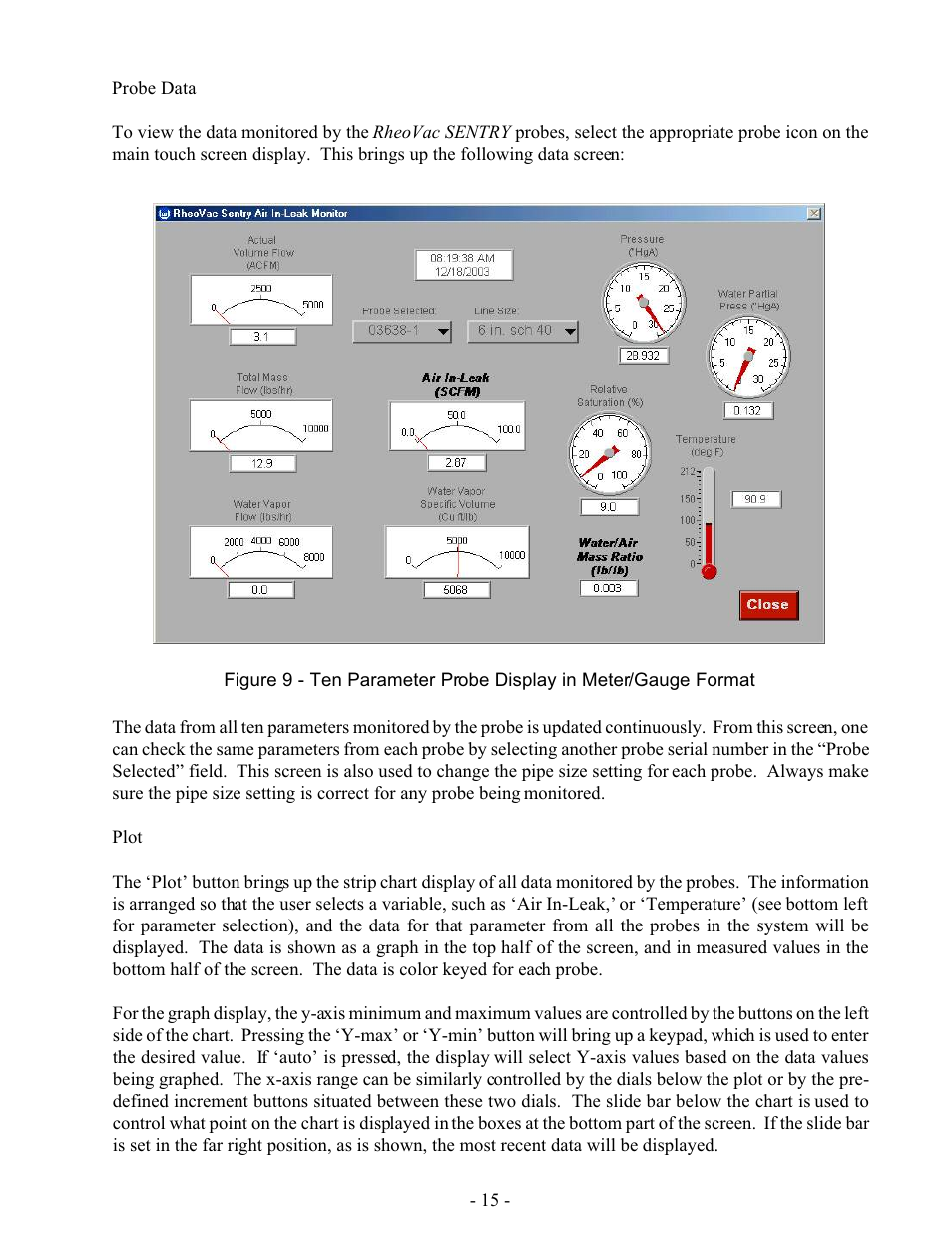 Intek RheoVac SENTRY User Manual | Page 17 / 27