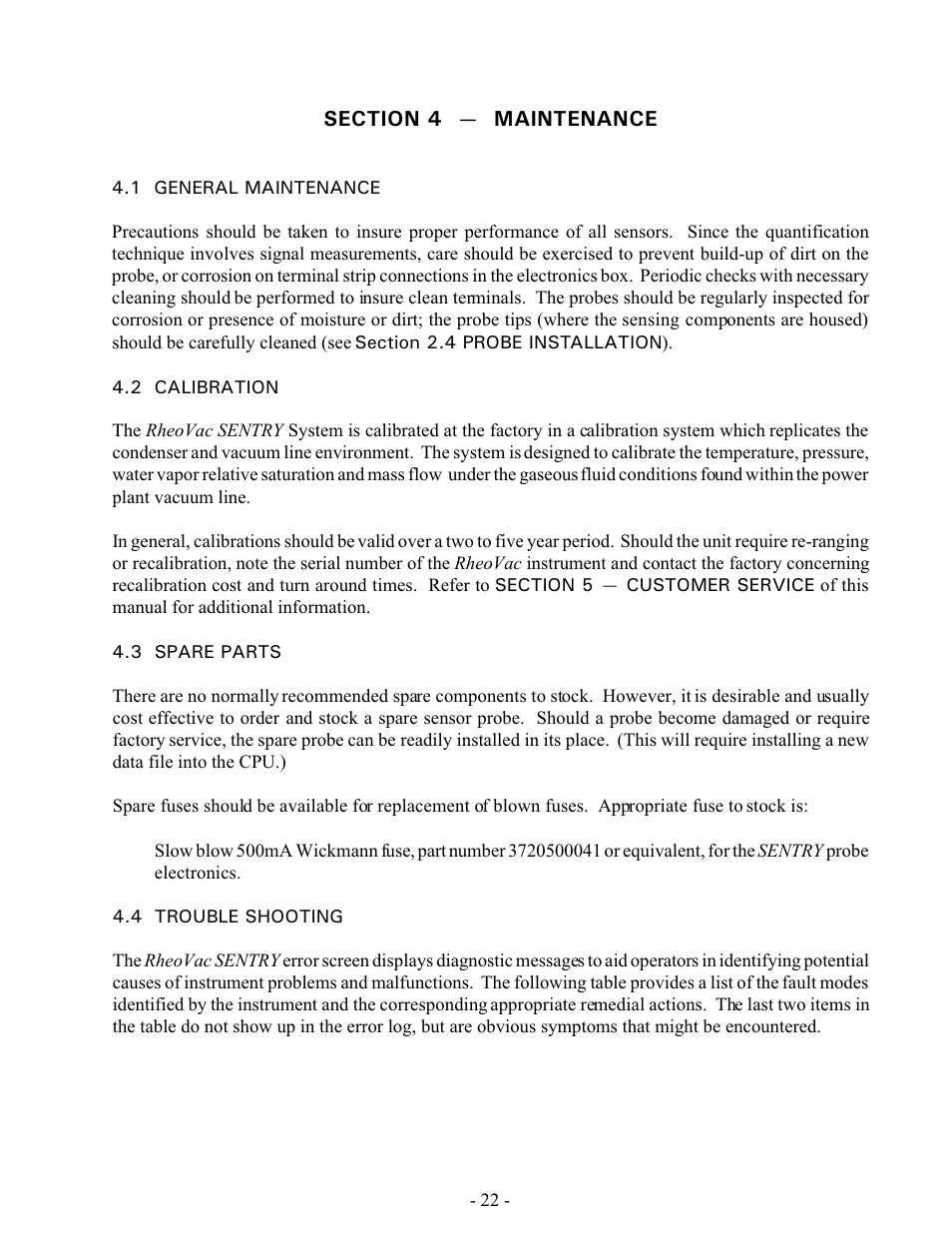 Intek RheoVac SENTRY User Manual | Page 24 / 27