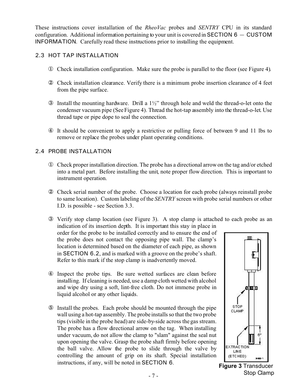 Intek RheoVac SENTRY User Manual | Page 9 / 27