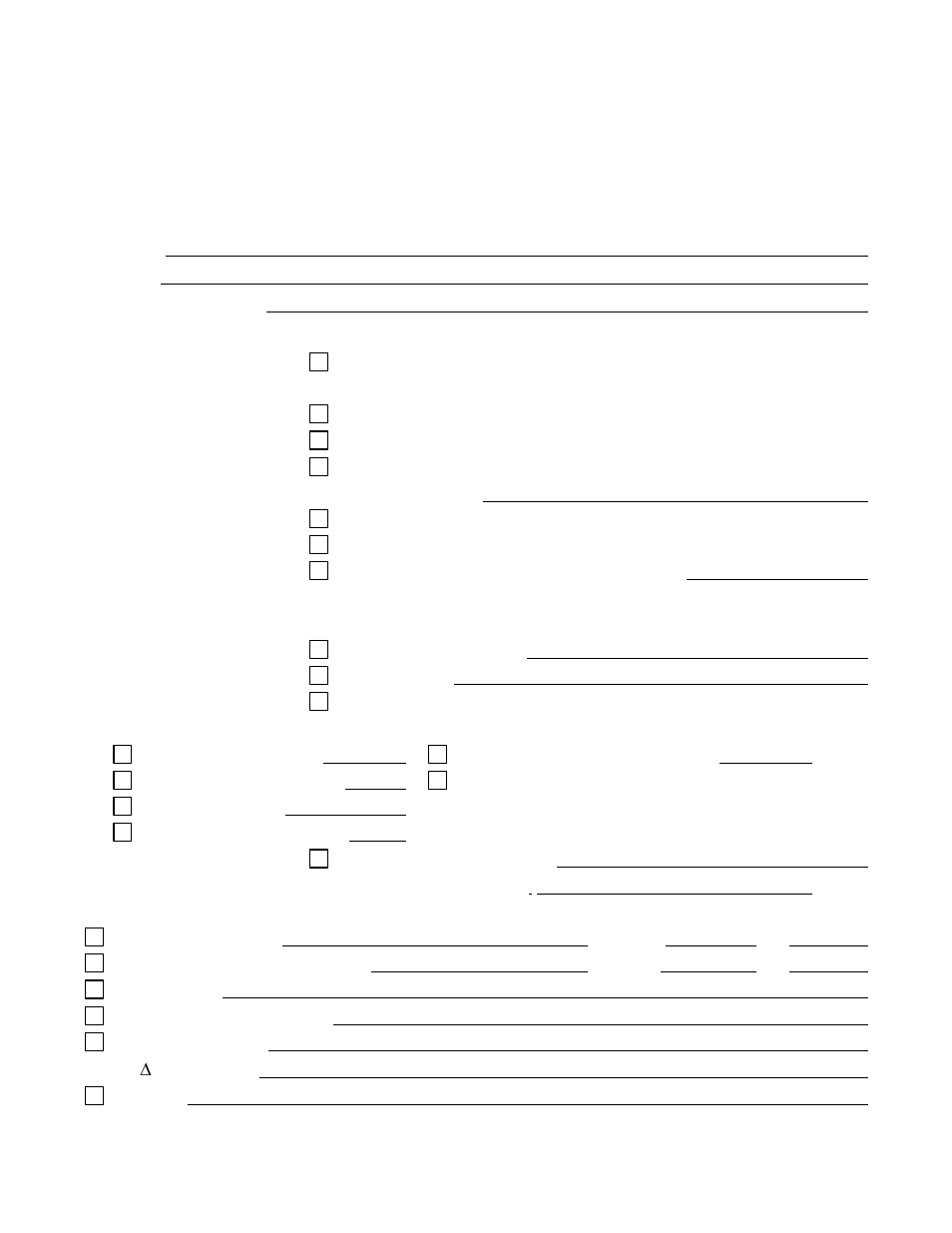 Section 8 - custom information, Unit identification and configuration, Special information | R to section 8 -custom information, Section 8 - custom, Information, Section 8 - custom information) | Intek RheoVac CMS User Manual | Page 41 / 42