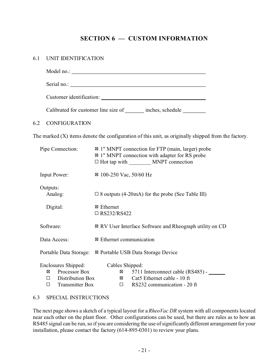 Intek RheoVac DR User Manual | Page 23 / 34