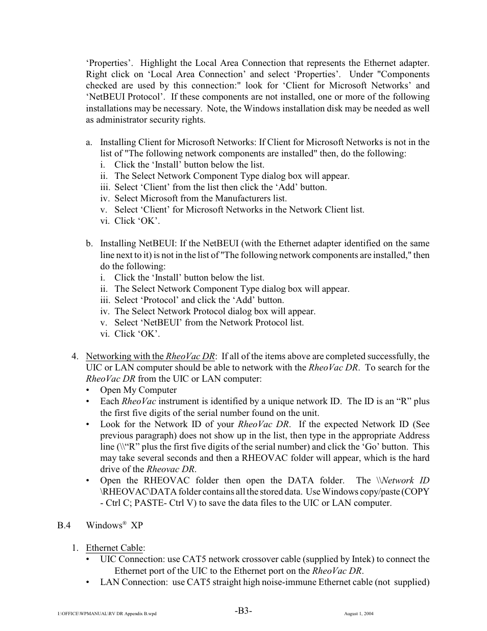 Intek RheoVac DR User Manual | Page 32 / 34