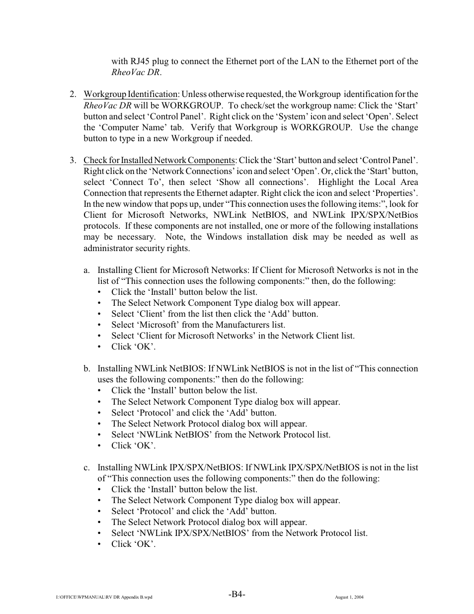 Intek RheoVac DR User Manual | Page 33 / 34