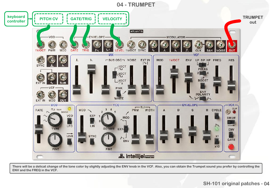 04 - trumpet | Intellijel Atlantis User Manual | Page 101 / 137