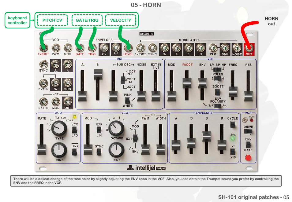 05 - horn | Intellijel Atlantis User Manual | Page 102 / 137