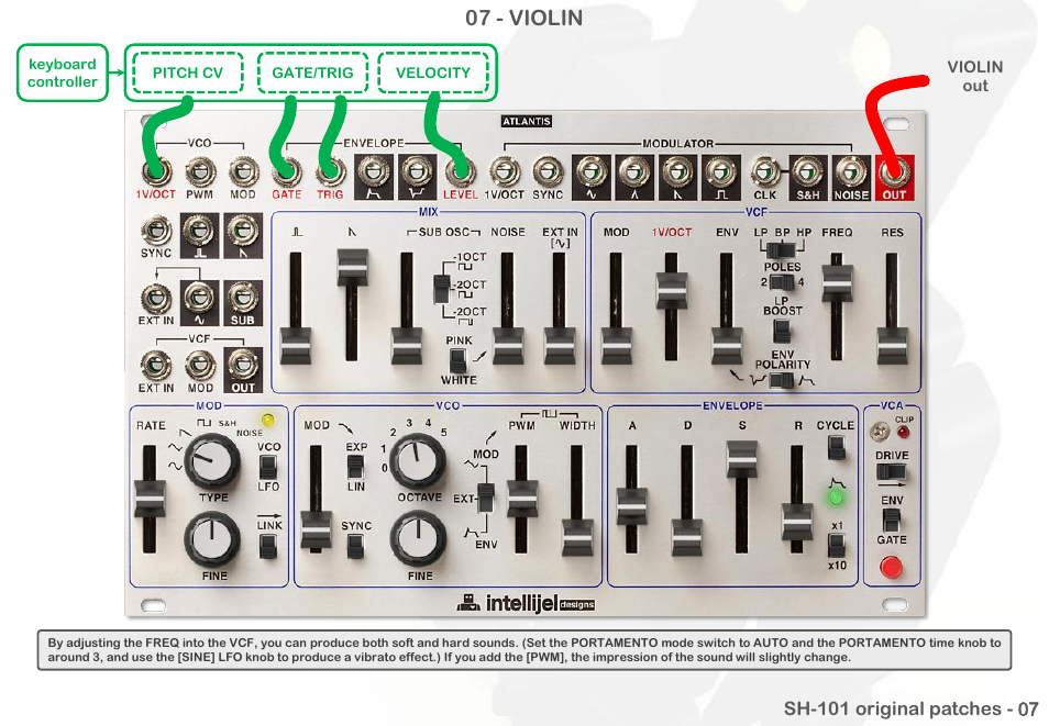 07 - violin | Intellijel Atlantis User Manual | Page 104 / 137