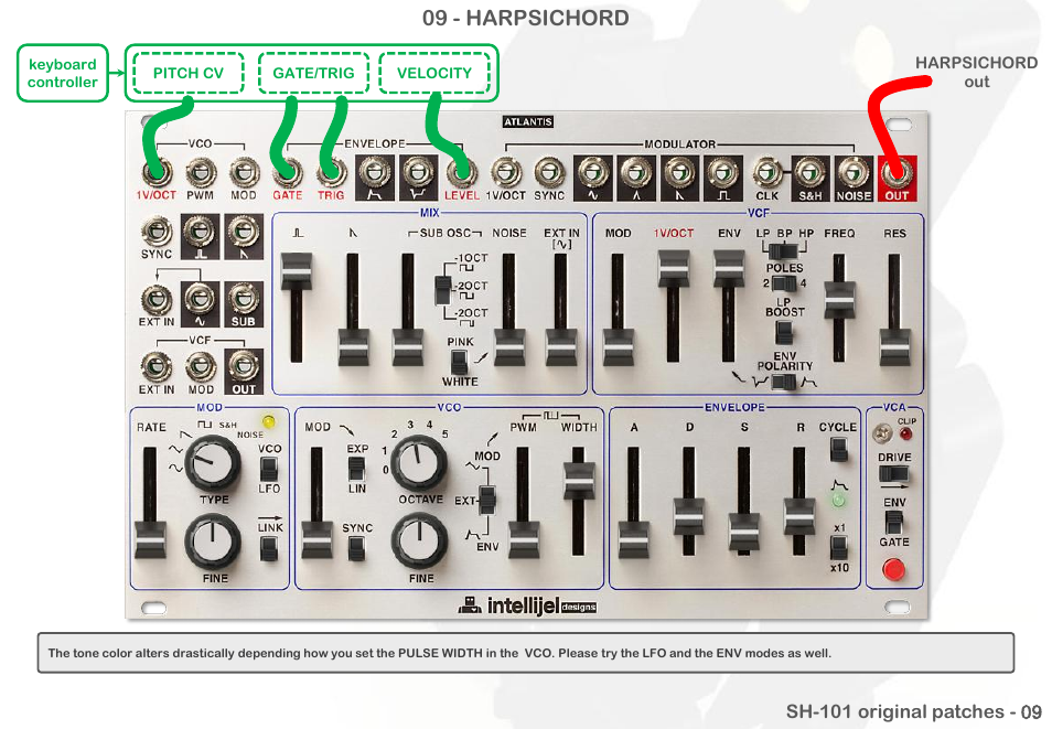 09 - harpsichord | Intellijel Atlantis User Manual | Page 106 / 137