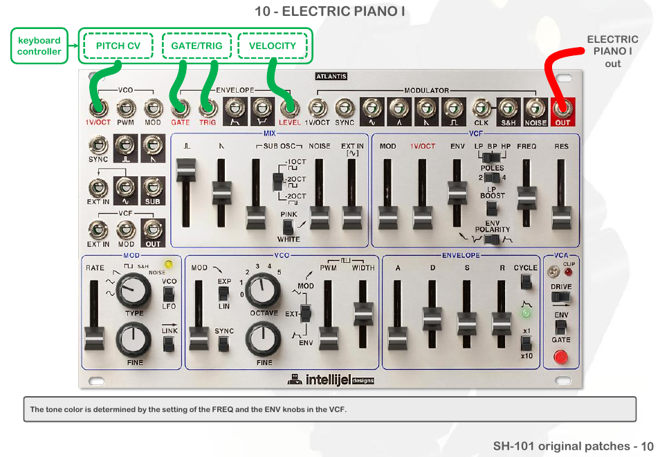 10 - electric piano i | Intellijel Atlantis User Manual | Page 107 / 137