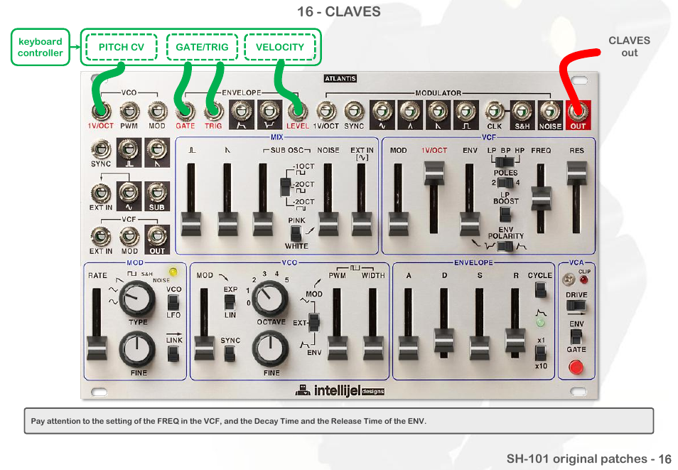 16 - claves | Intellijel Atlantis User Manual | Page 113 / 137