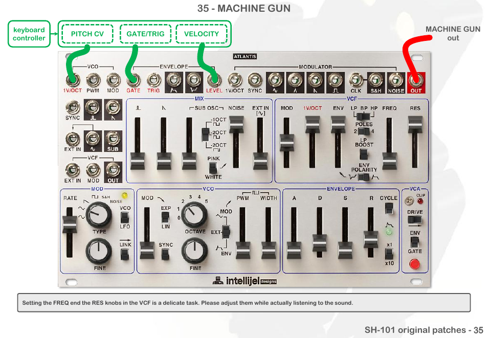 35 - machine gun | Intellijel Atlantis User Manual | Page 132 / 137