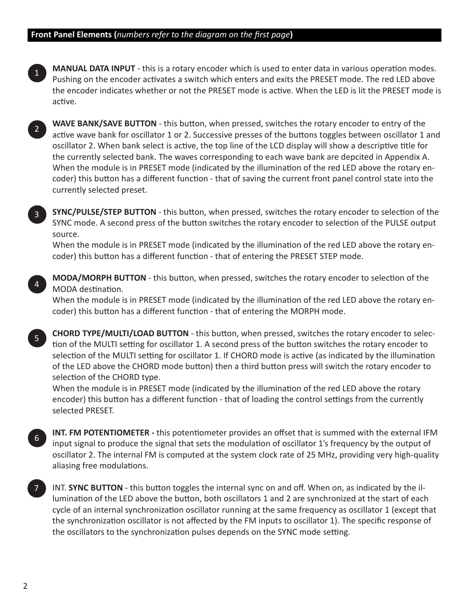 Intellijel Cylonix Shapeshifter v1.03 User Manual | Page 2 / 46