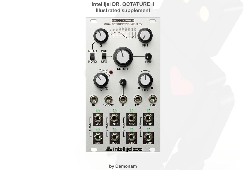 Intellijel Dr. Octature II User Manual | 32 pages