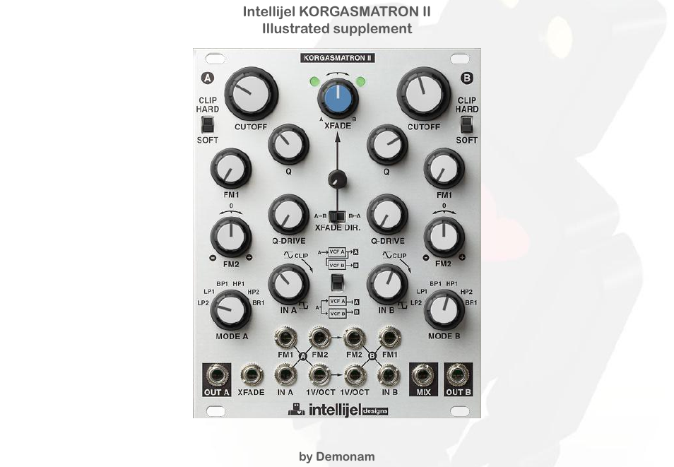 Intellijel Korgasmatron II User Manual | 63 pages