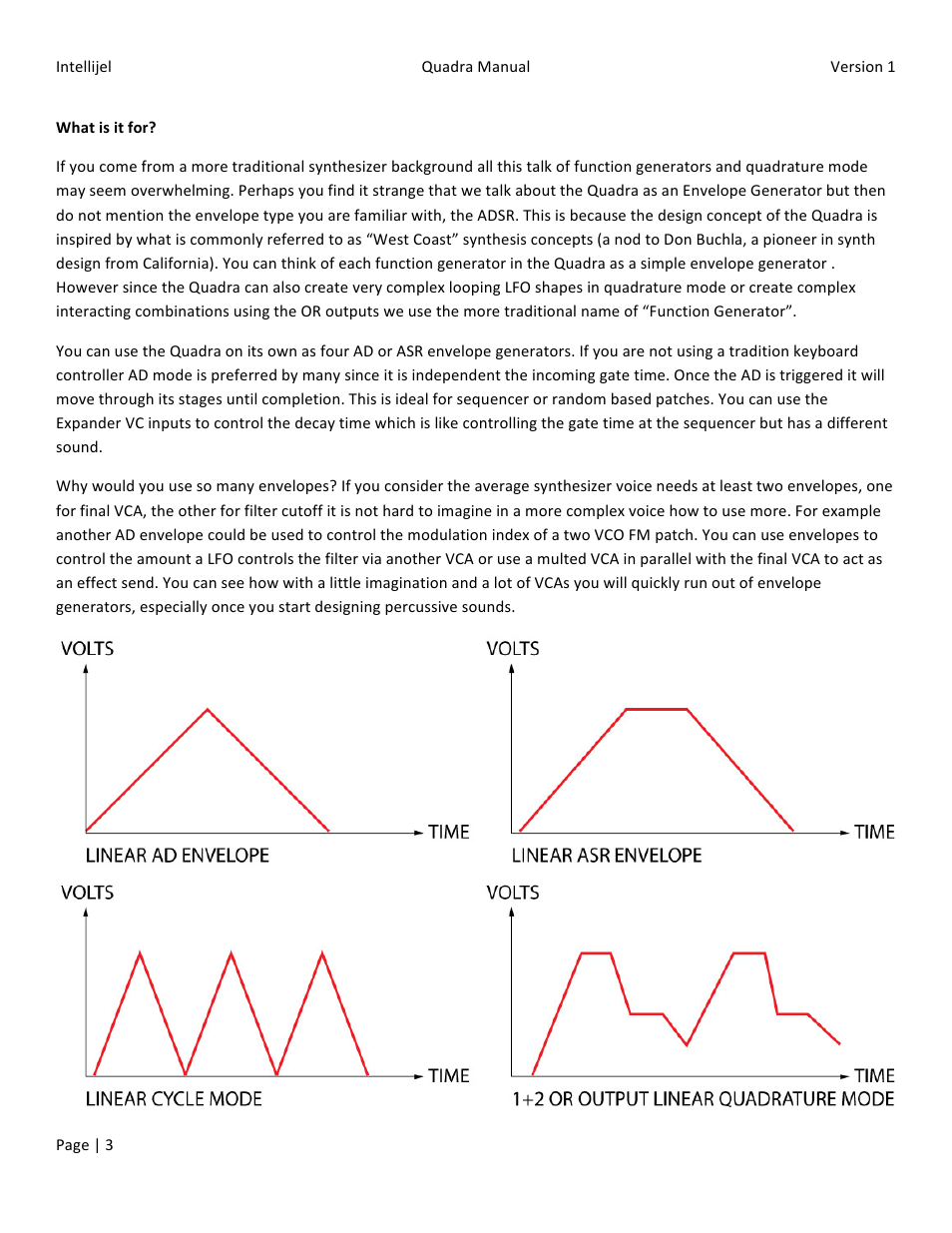 Intellijel Quadra + Expander User Manual | Page 3 / 10