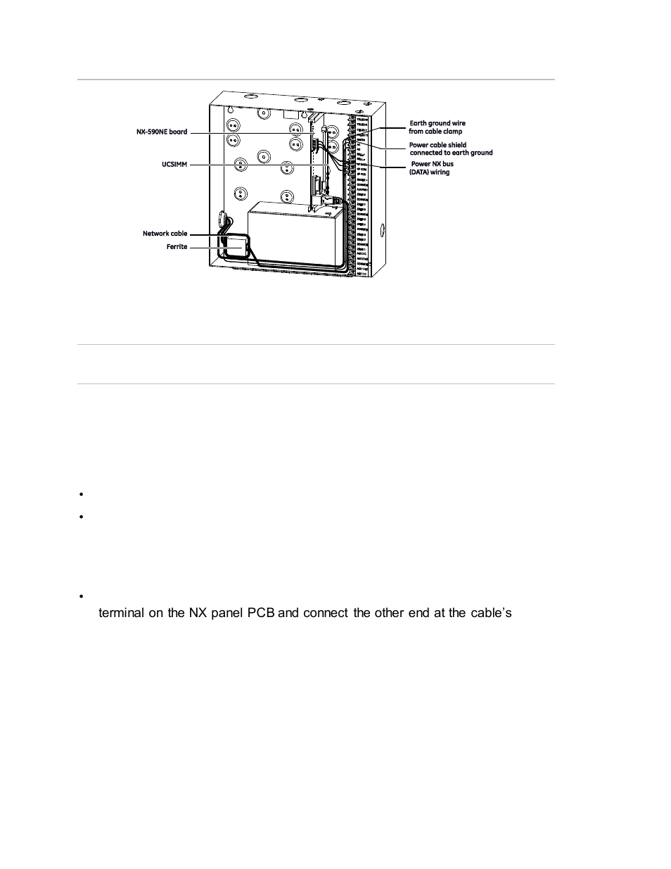 Wiring | Interlogix NX-590NE User Manual | Page 8 / 38