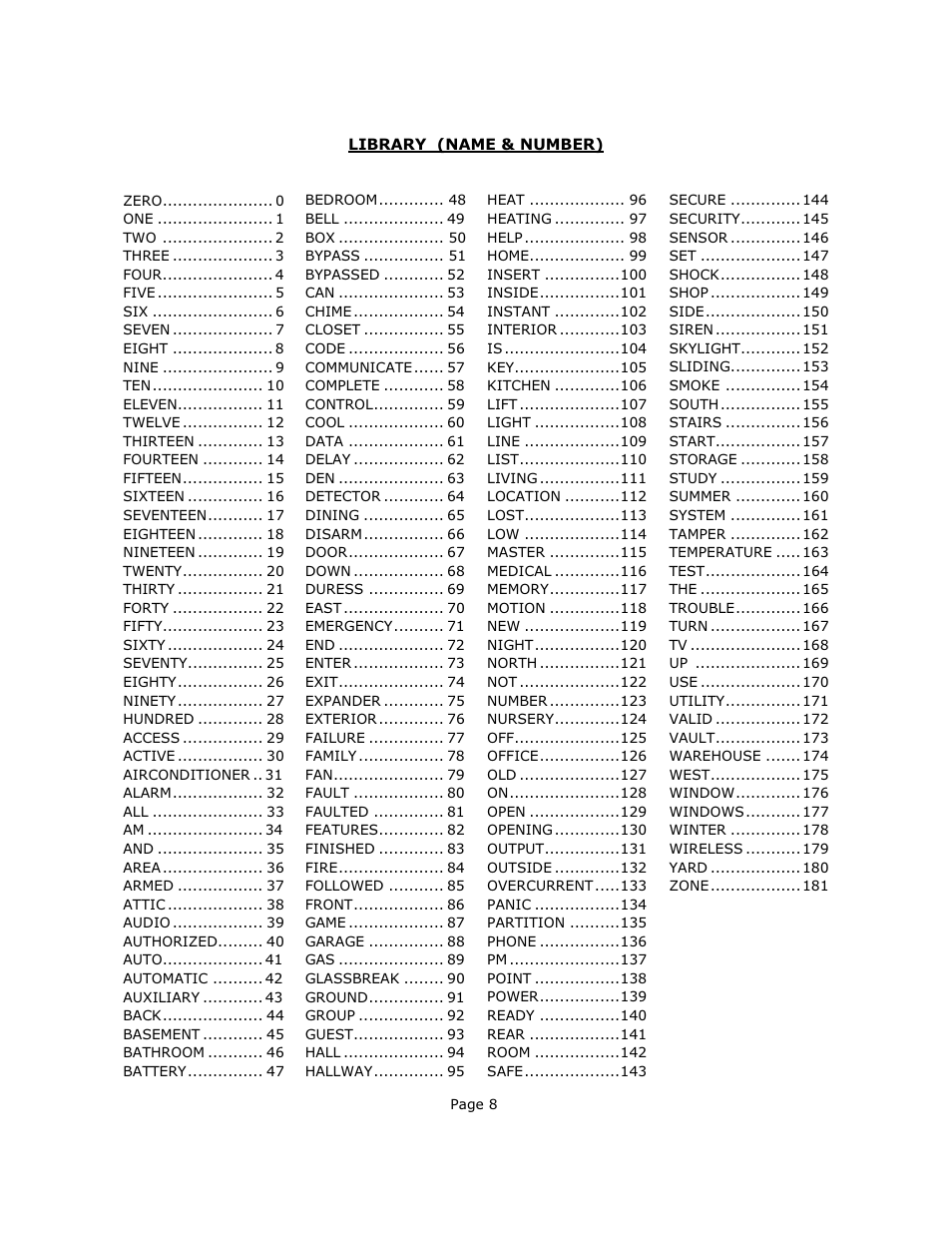 Interlogix NX-540E User Manual | Page 8 / 32