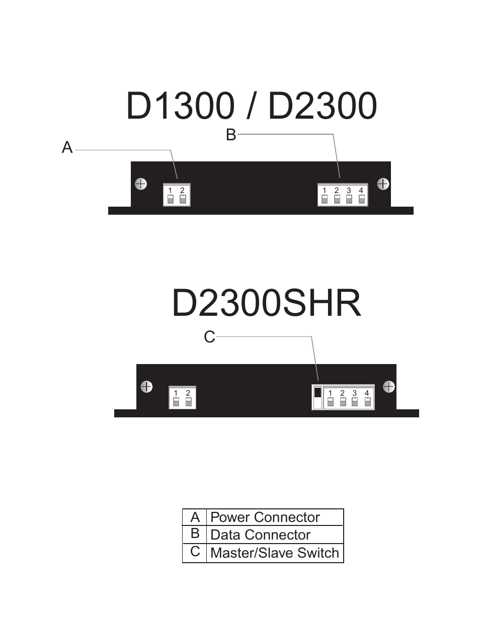 D2300shr | Interlogix D2300 Series User Manual | Page 7 / 11