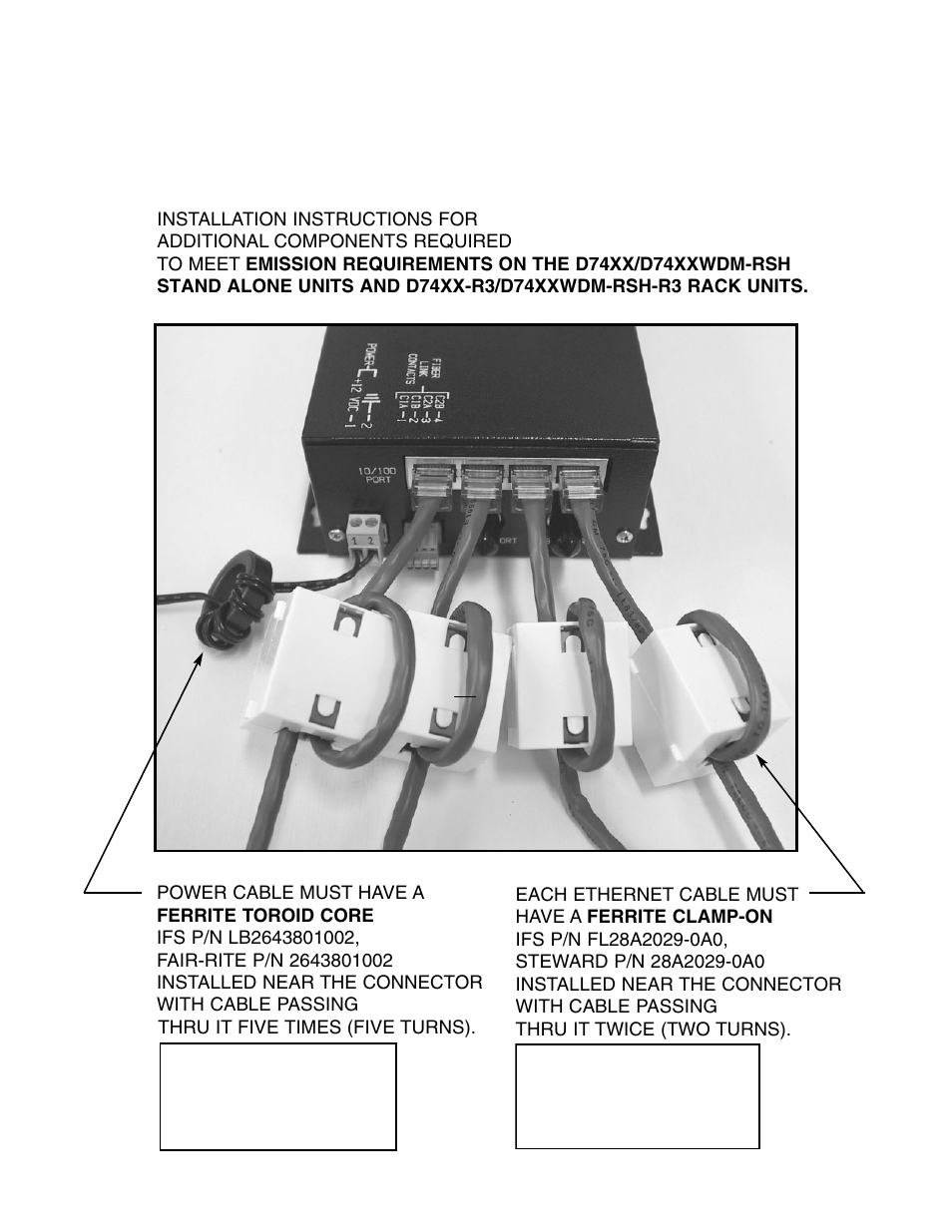 Interlogix D7400RSH Series User Manual | Page 5 / 10