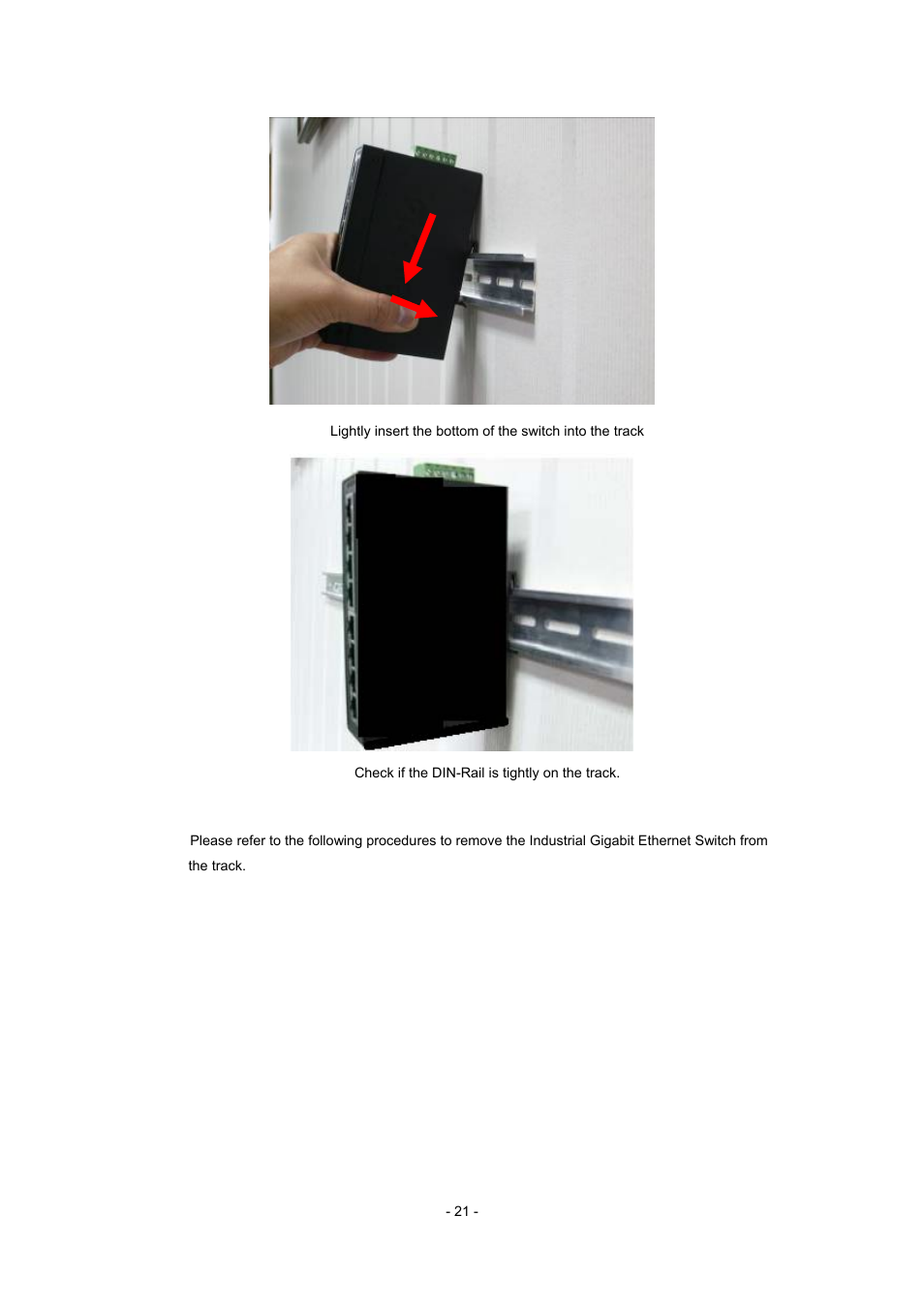 Interlogix MC352-4P-2S User Manual | Page 21 / 31