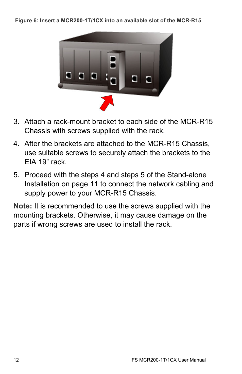 Interlogix MCR200-1T/1CX User Manual | Page 18 / 25