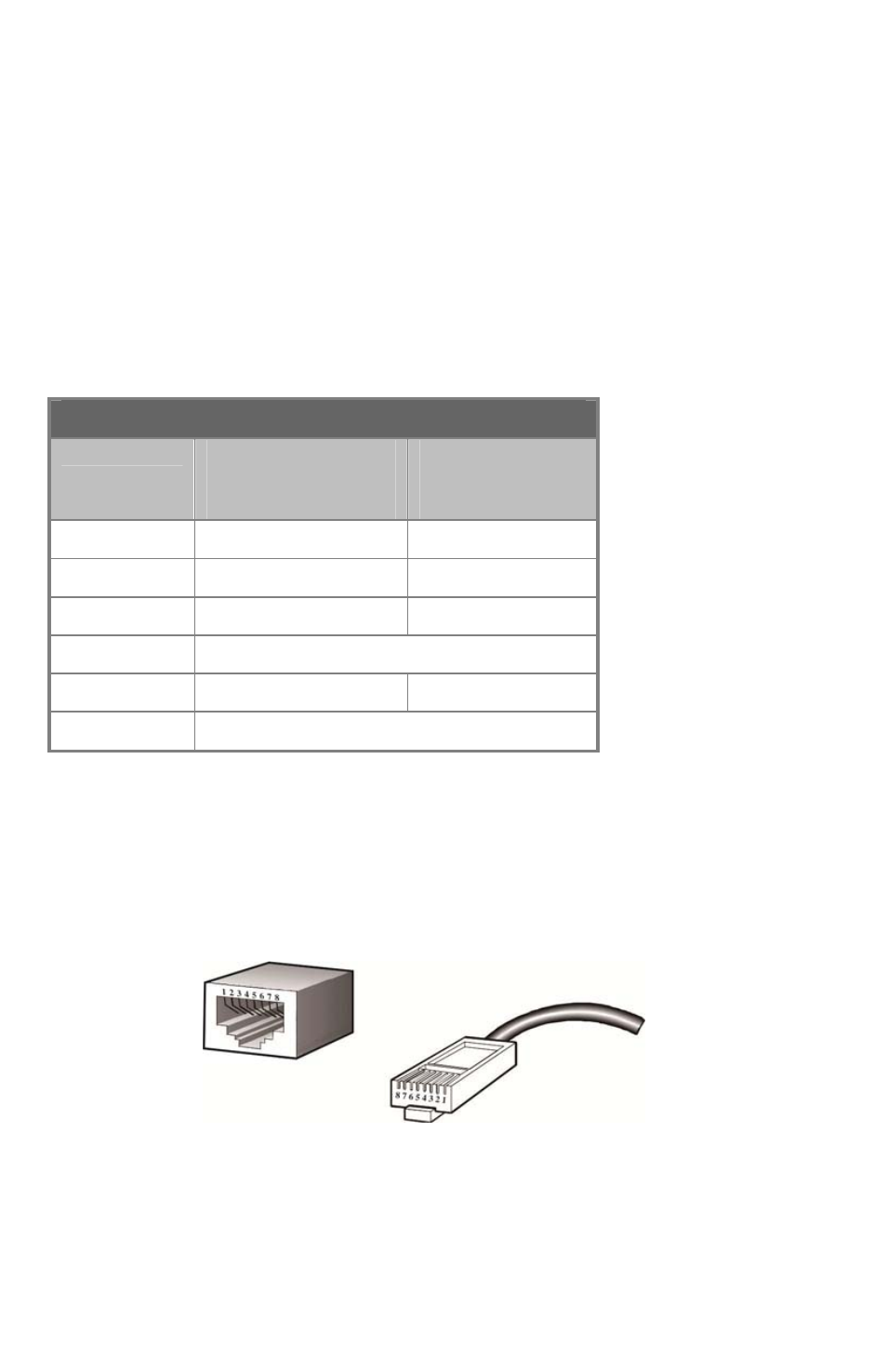 Rj45 pin assignments, Rj45 pin assignments 18, Rj45 cable drawing | Interlogix MC250-1T/1S User Manual | Page 22 / 24