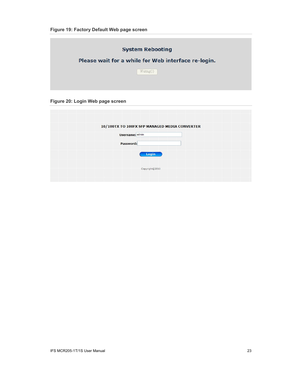 Interlogix MCR205-1T/1S User Manual User Manual | Page 29 / 62