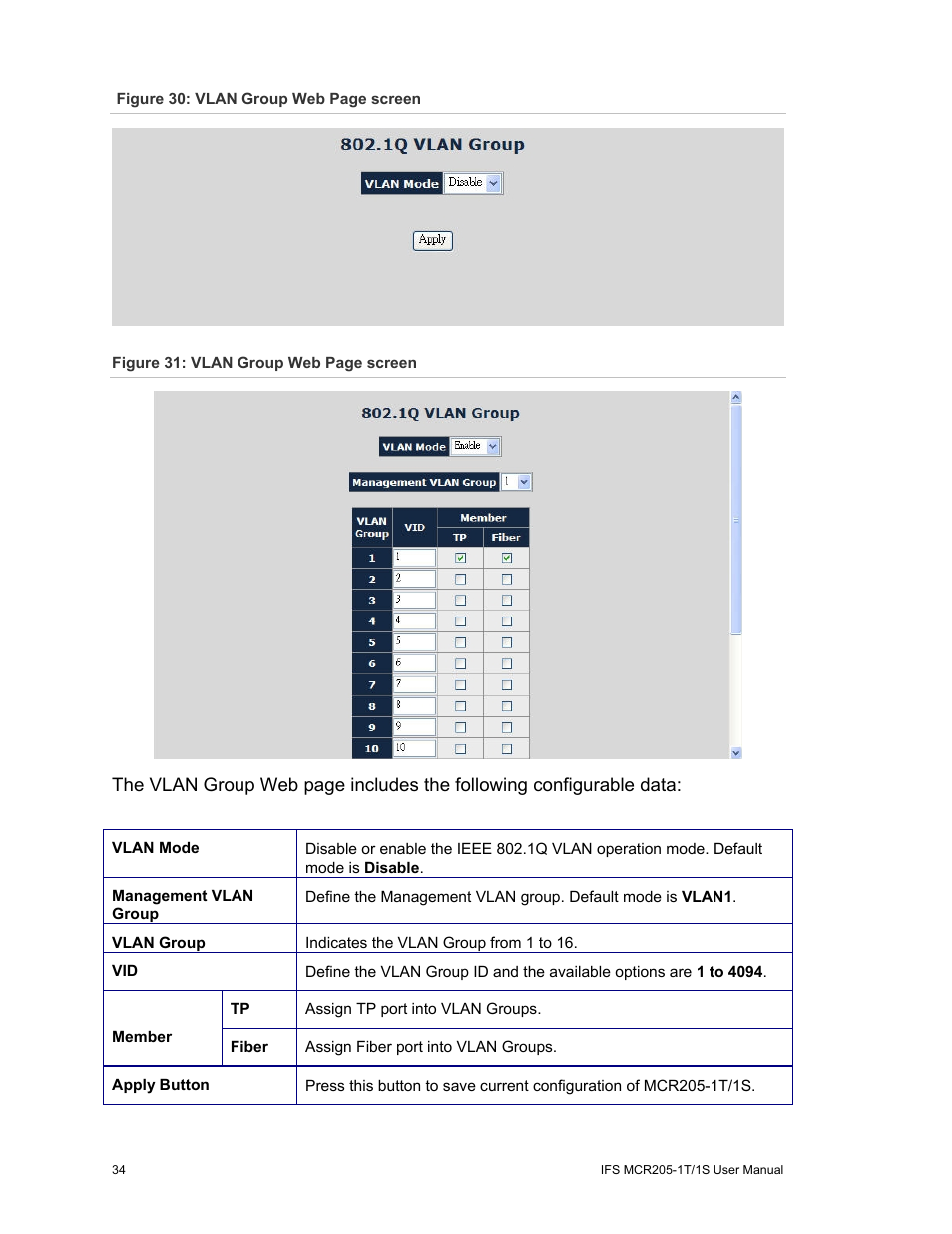 Interlogix MCR205-1T/1S User Manual User Manual | Page 40 / 62