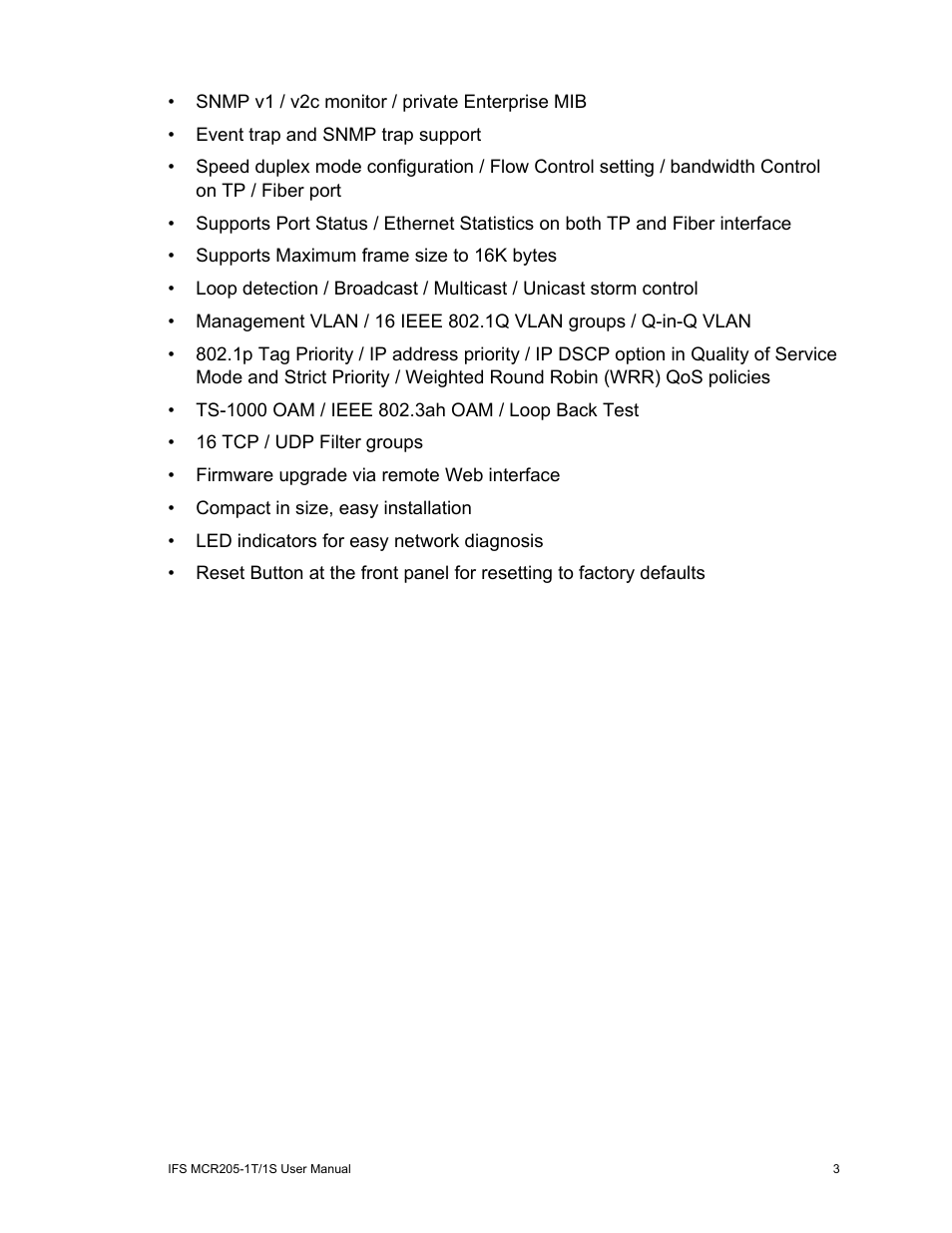 Interlogix MCR205-1T/1S User Manual User Manual | Page 9 / 62