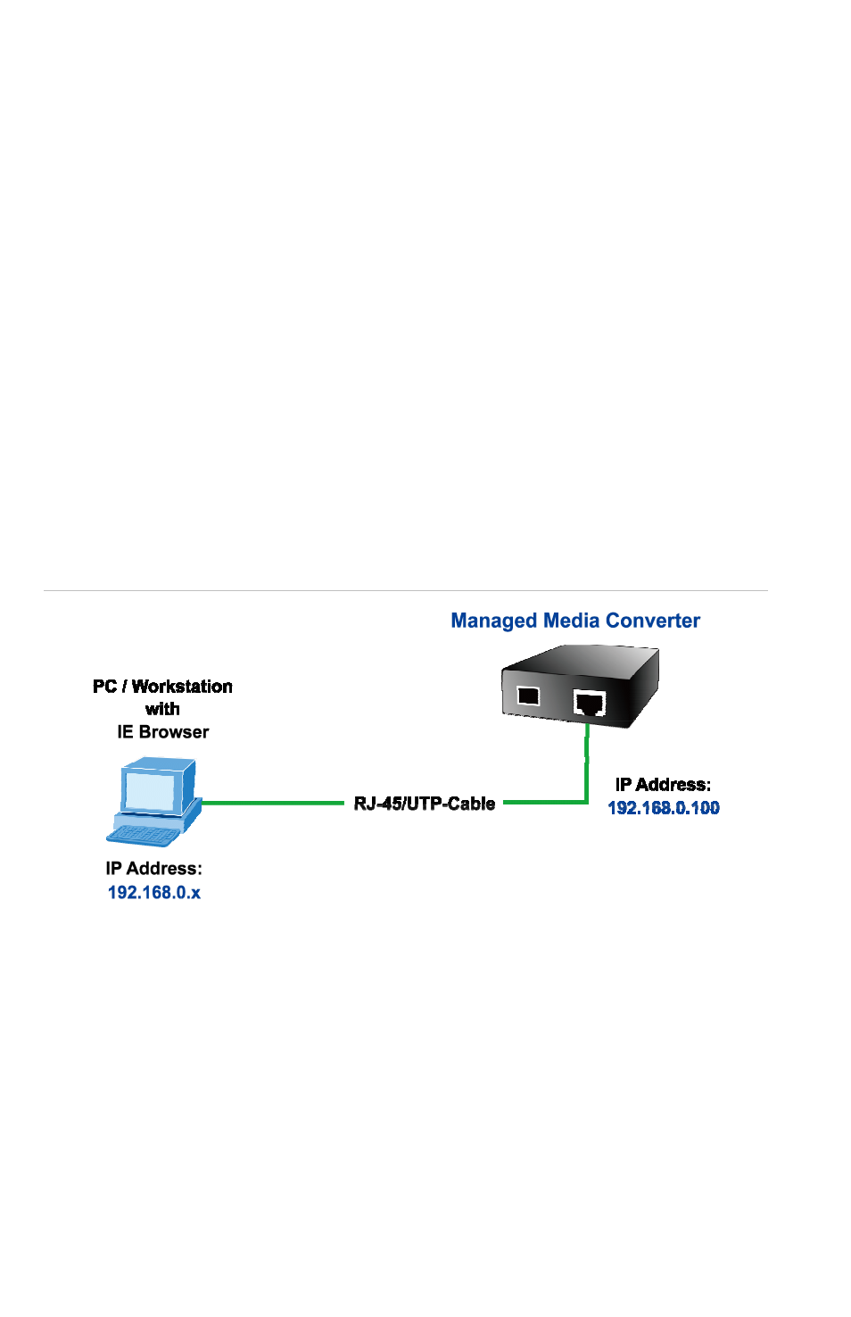 Web management, Web management 2 | Interlogix MCR205-1T/1S Installation Guide User Manual | Page 8 / 11