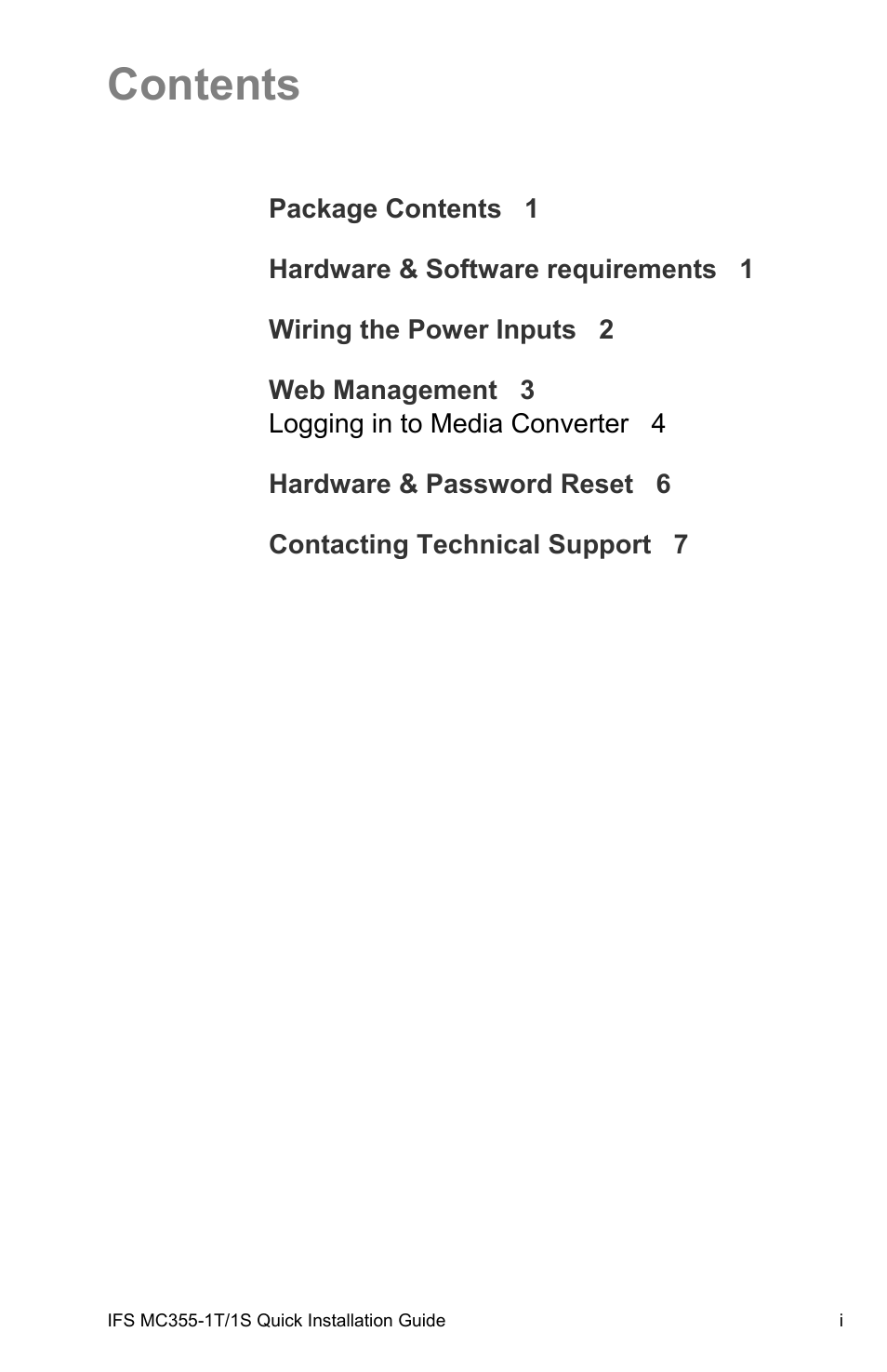 Interlogix MC355-1T/1S Installation Guide User Manual | Page 5 / 13