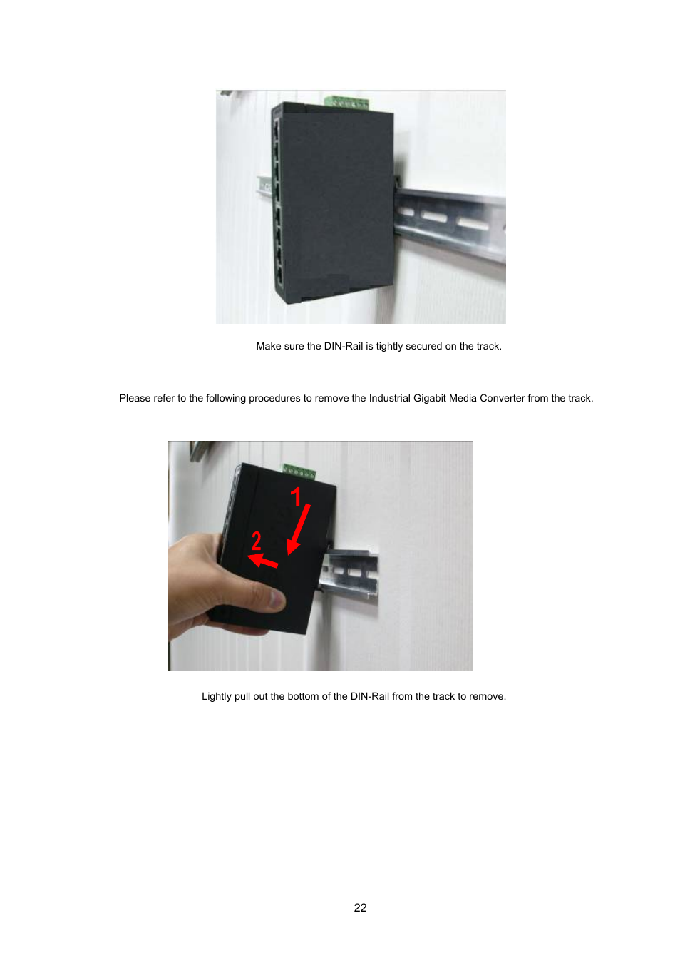 Interlogix MC350-1T-2S User Manual | Page 22 / 29