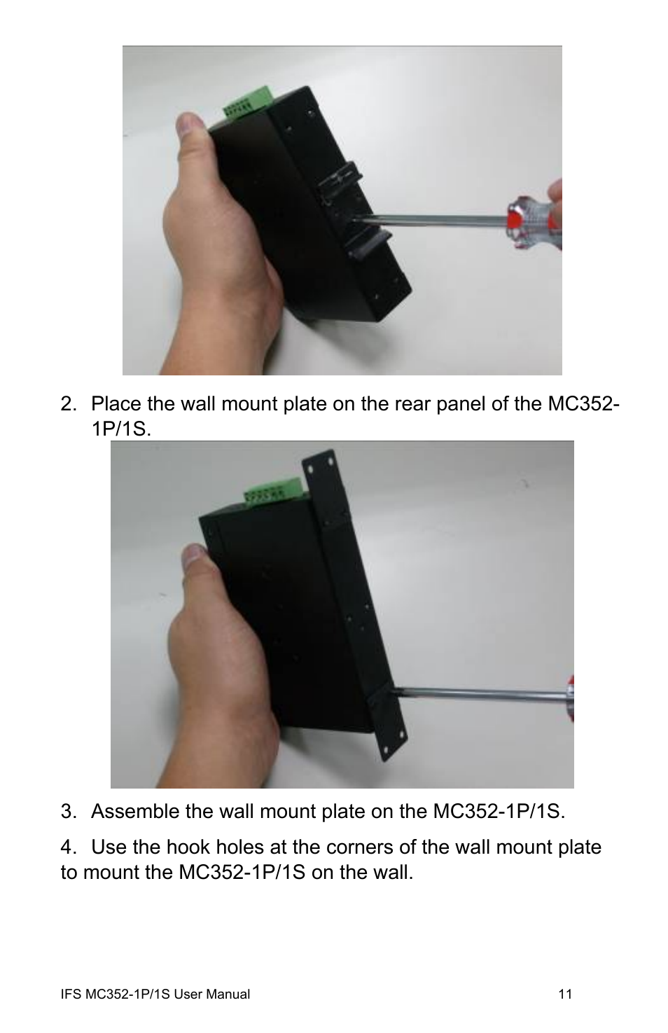 Interlogix MC352-1P/1S User Manual | Page 15 / 29