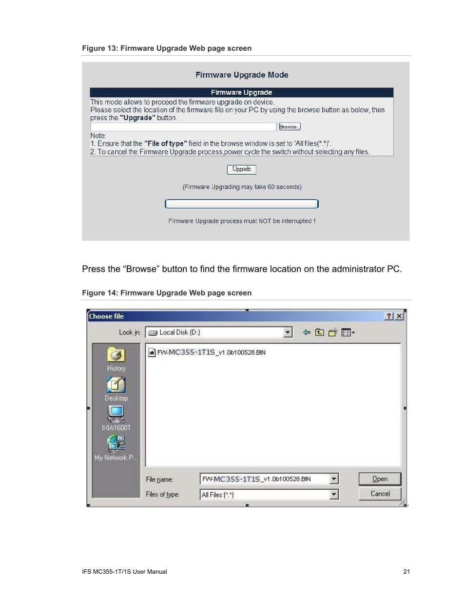 Interlogix MC355-1T/1S User Manual User Manual | Page 25 / 64