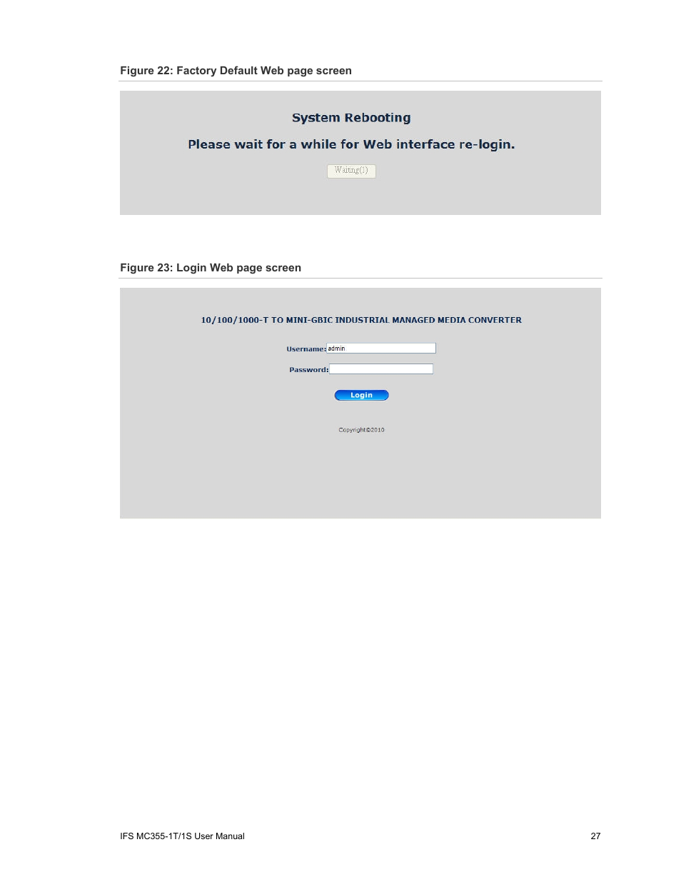 Interlogix MC355-1T/1S User Manual User Manual | Page 31 / 64