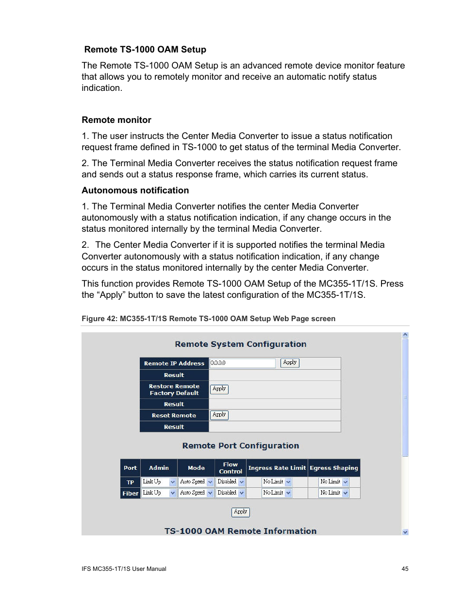 Interlogix MC355-1T/1S User Manual User Manual | Page 49 / 64