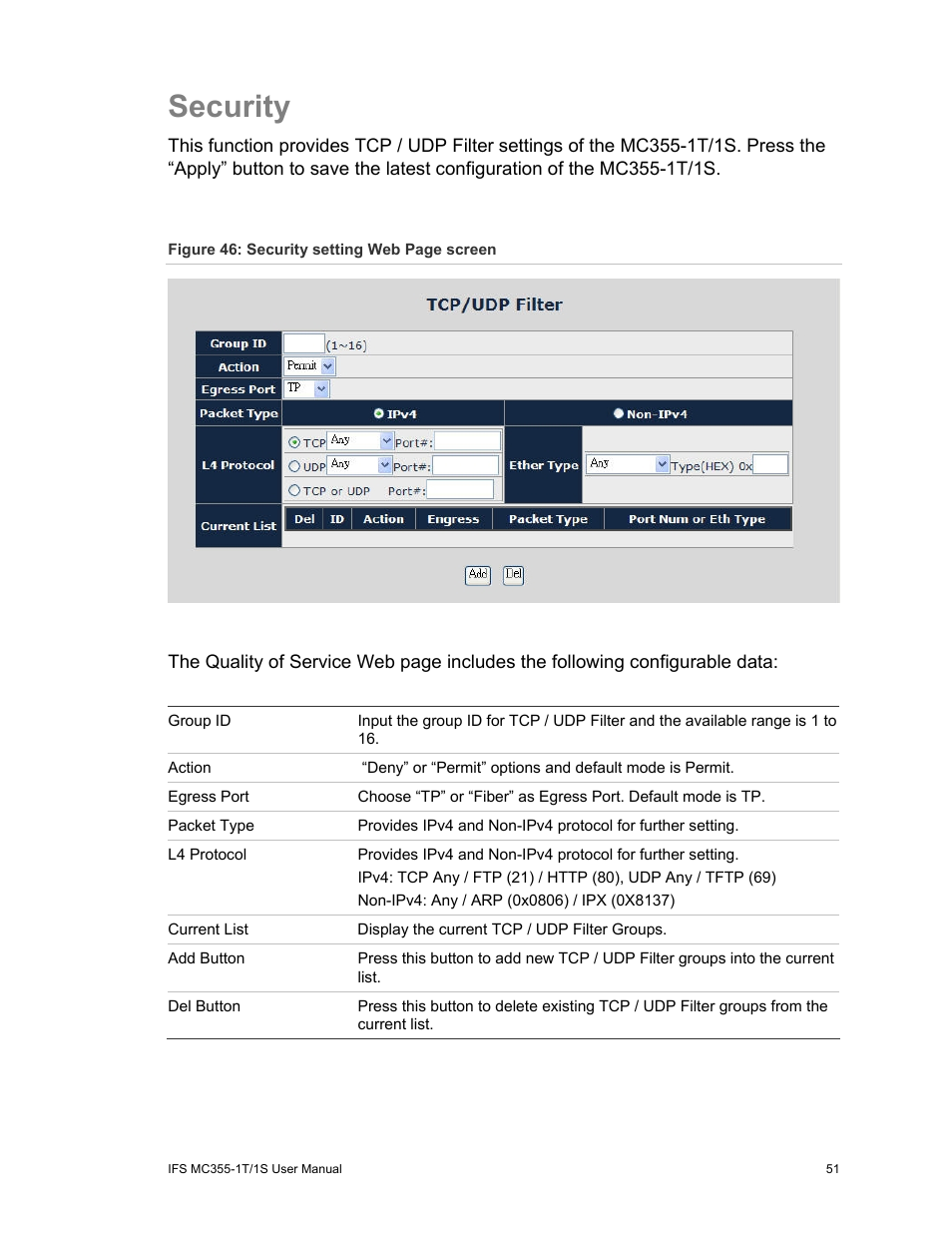 Security | Interlogix MC355-1T/1S User Manual User Manual | Page 55 / 64