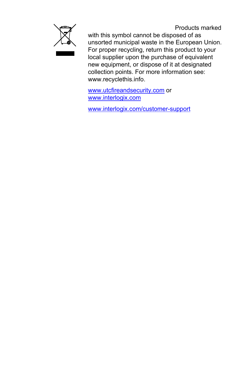 Interlogix MCR300-1T/1S User Manual | Page 3 / 20