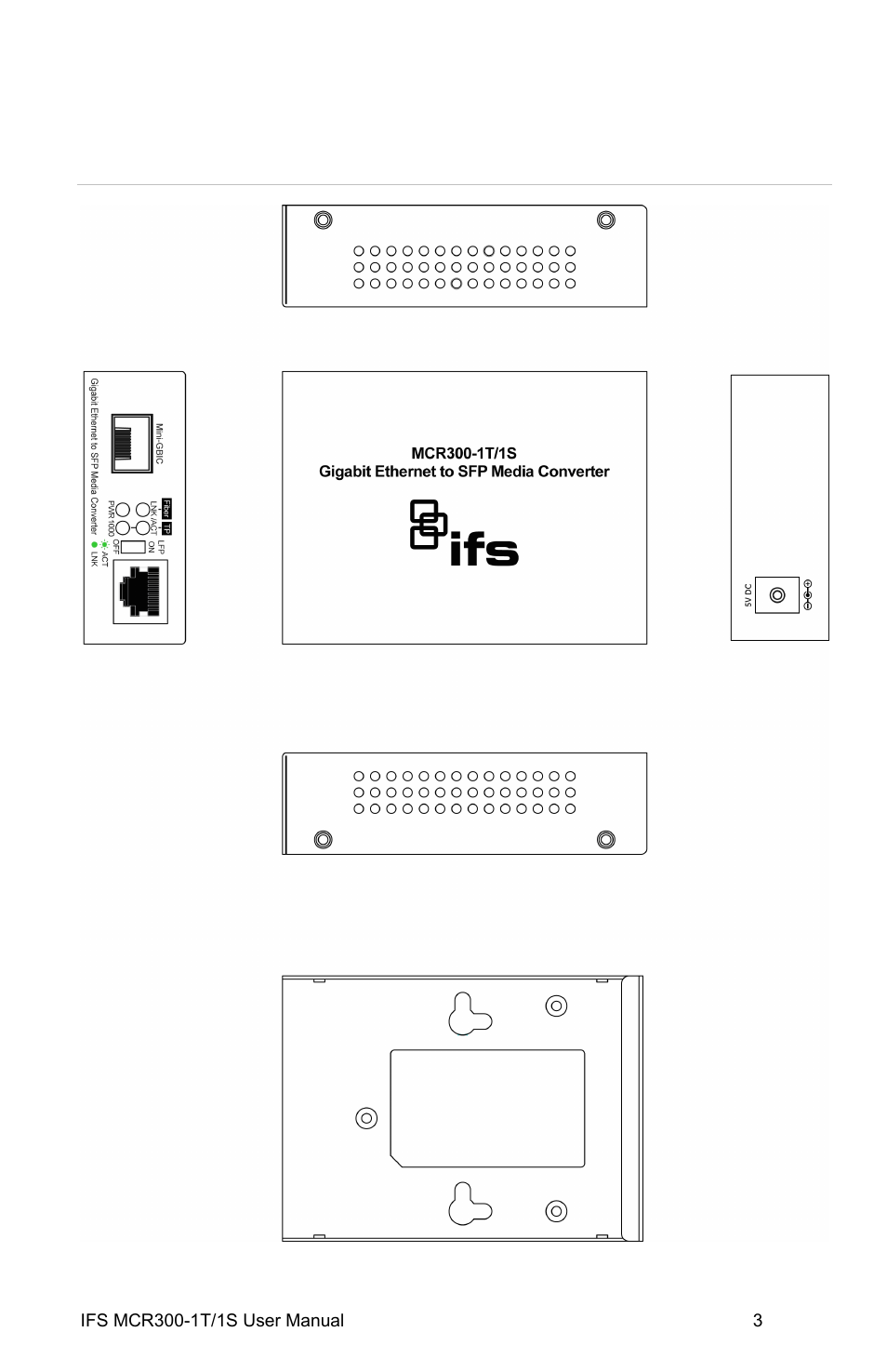 Hardware overview | Interlogix MCR300-1T/1S User Manual | Page 9 / 20