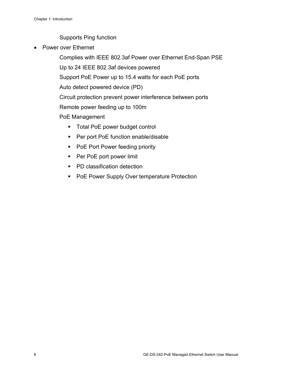 Interlogix GE-DS-242-PoE User Manual | Page 10 / 218