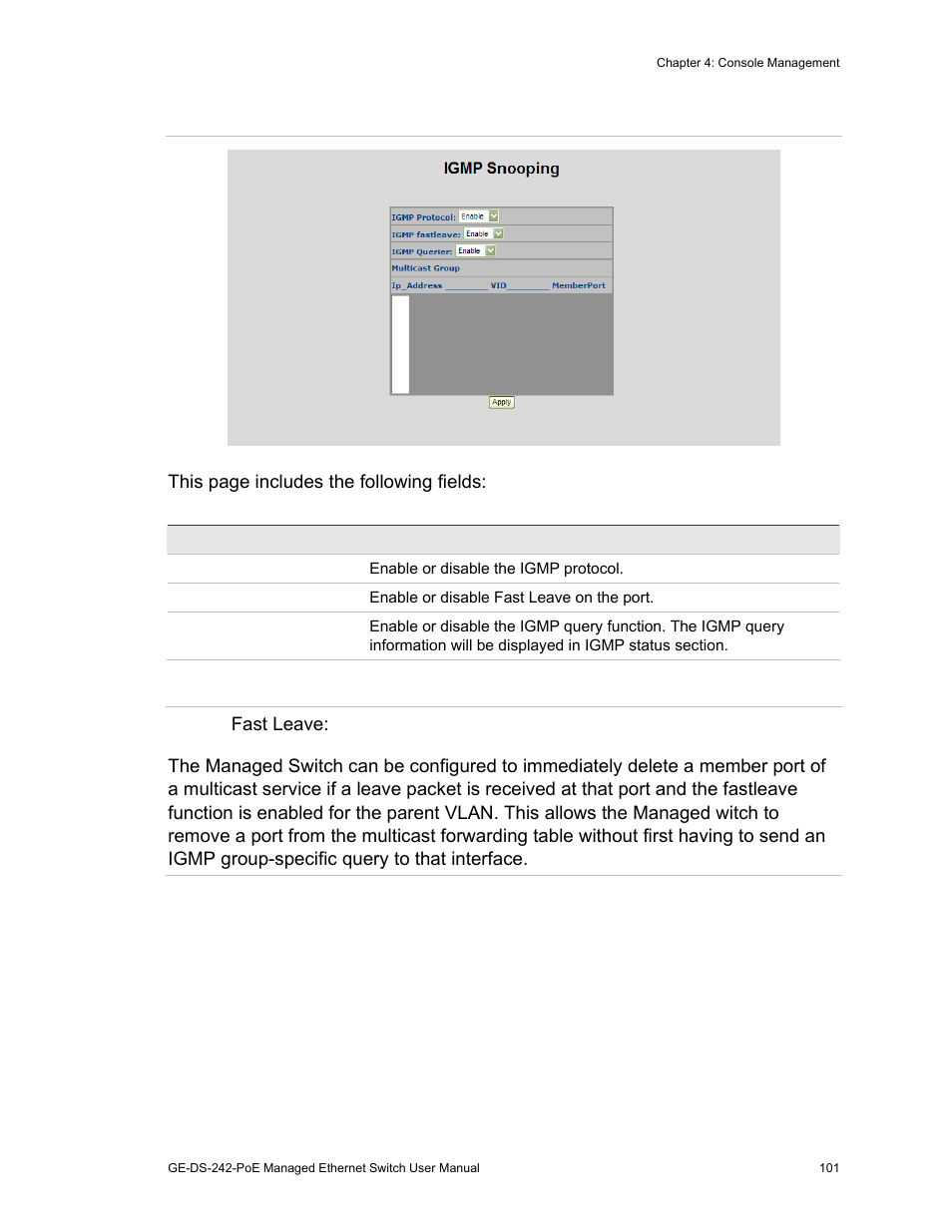 Interlogix GE-DS-242-PoE User Manual | Page 105 / 218