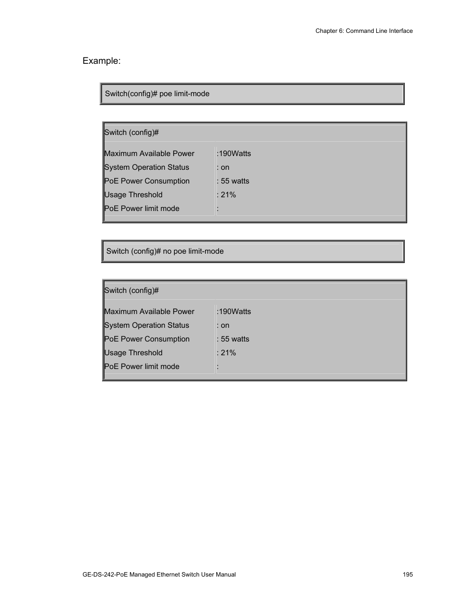 Interlogix GE-DS-242-PoE User Manual | Page 199 / 218