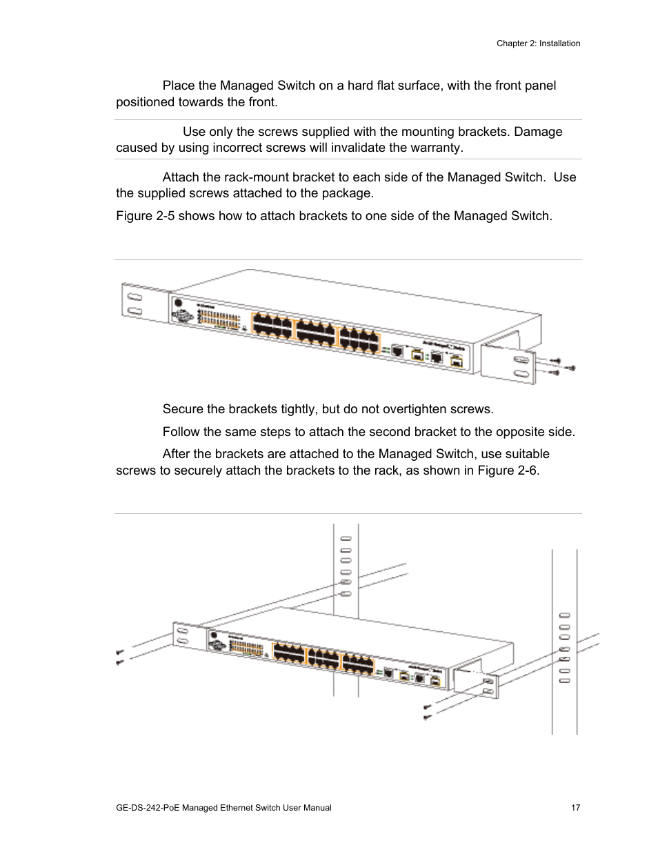 Interlogix GE-DS-242-PoE User Manual | Page 21 / 218