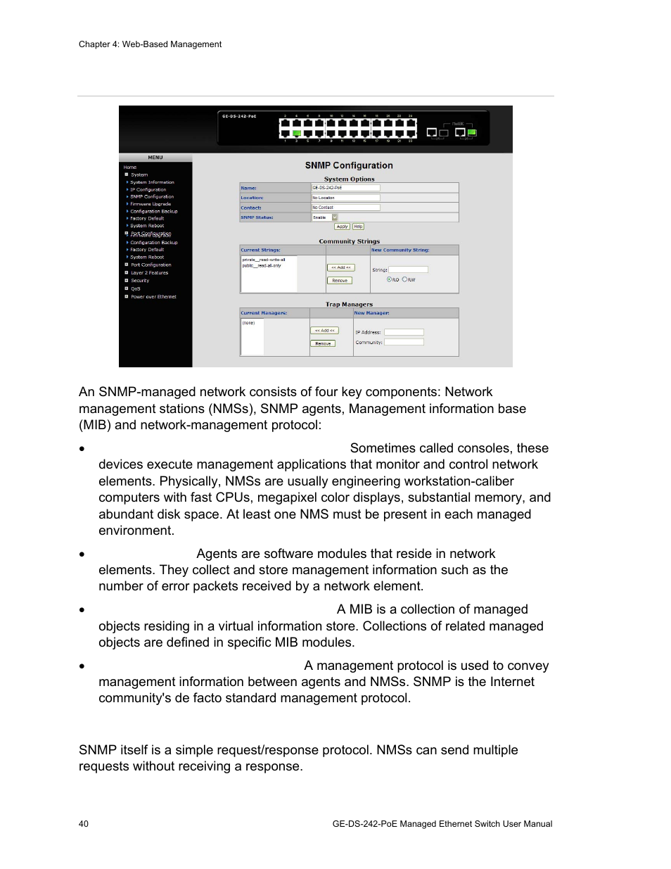 Interlogix GE-DS-242-PoE User Manual | Page 44 / 218