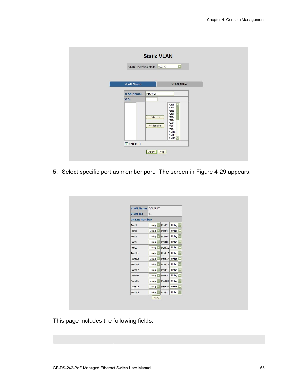 Interlogix GE-DS-242-PoE User Manual | Page 69 / 218