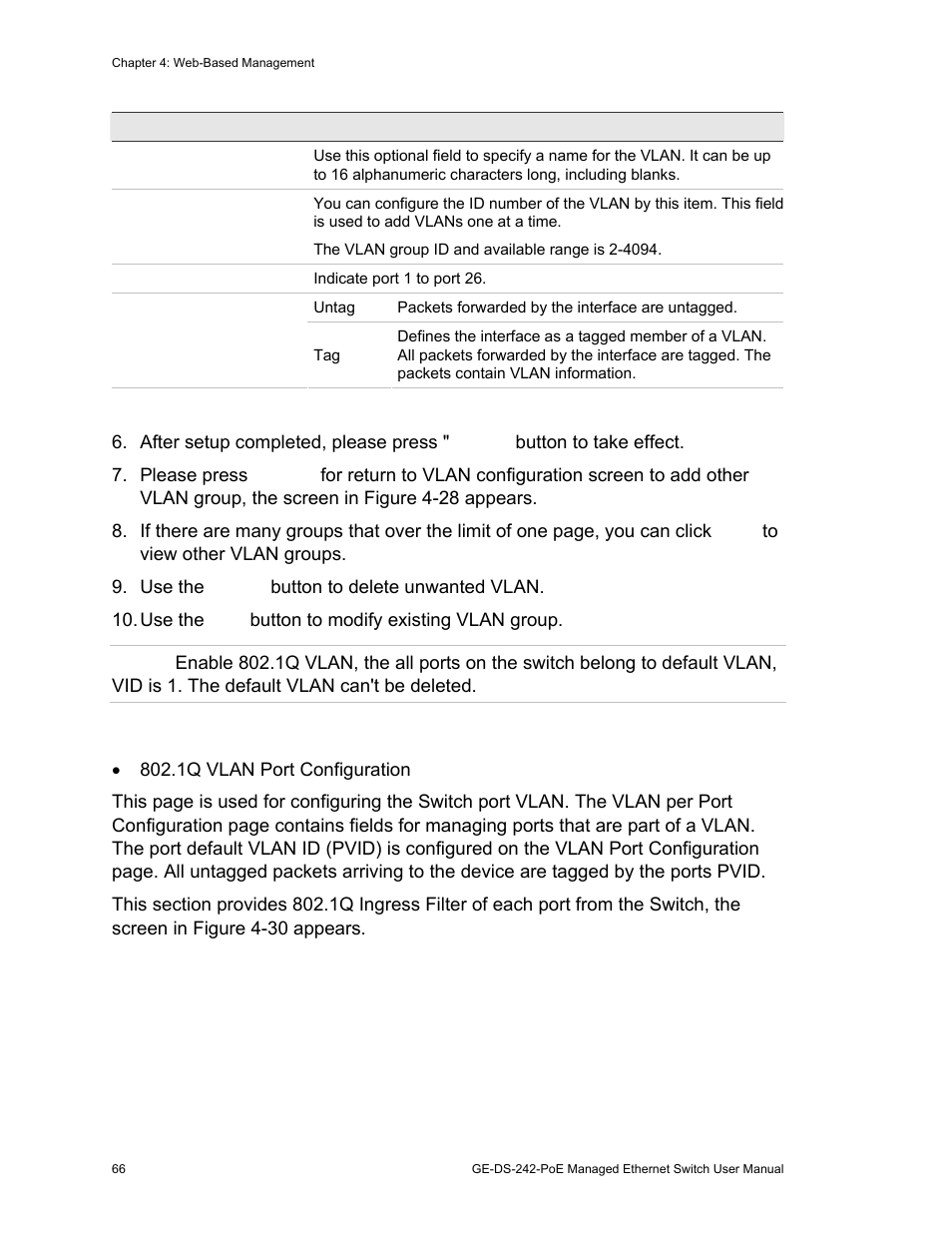 Interlogix GE-DS-242-PoE User Manual | Page 70 / 218