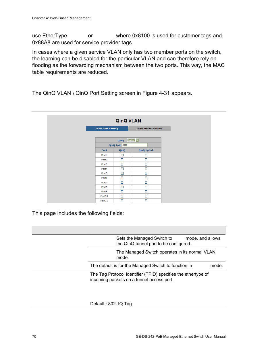 Interlogix GE-DS-242-PoE User Manual | Page 74 / 218