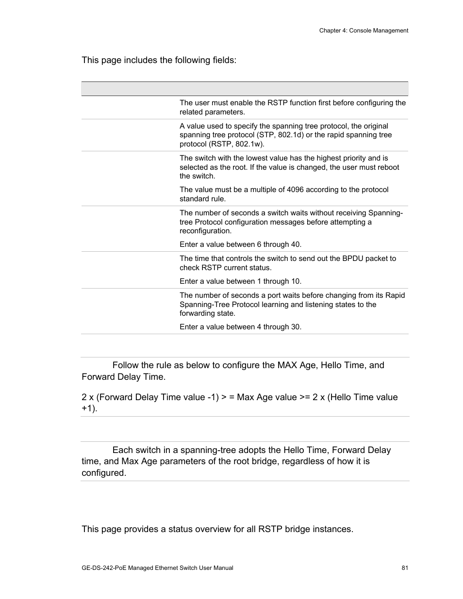 Interlogix GE-DS-242-PoE User Manual | Page 85 / 218